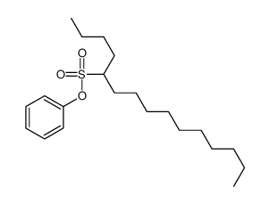phenyl pentadecane-5-sulfonate Structure
