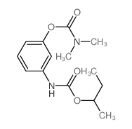 [3-(butan-2-yloxycarbonylamino)phenyl] N,N-dimethylcarbamate structure