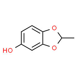 1,3-Benzodioxol-5-ol,2-methyl- structure