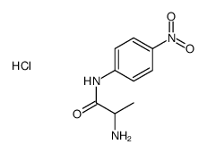 H-D-Ala-pNA.盐酸盐结构式
