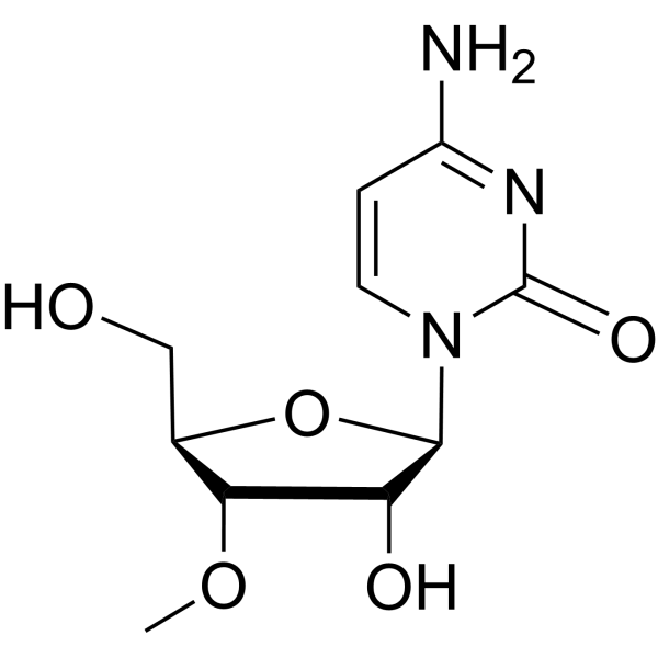 3'-(O-METHYL)CYTIDINE Structure