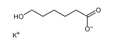 Potassium 6-hydroxyhexanoate Structure