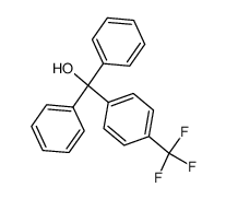 α-[4-(Trifluoromethyl)phenyl]benzhydryl alcohol结构式