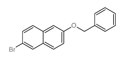 2-(BENZYLOXY)-6-BROMONAPHTHALENE structure