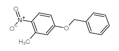 5-苄氧基-2-硝基甲苯结构式