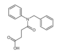 4-(N-benzylanilino)-4-oxobutanoic acid结构式