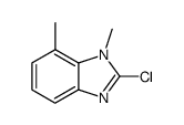 1H-Benzimidazole,2-chloro-1,7-dimethyl-(9CI) picture