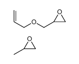 2-methyloxirane,2-(prop-2-enoxymethyl)oxirane Structure