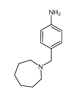 4-(azepan-1-ylmethyl)benzenamine Structure