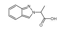 2-indazol-2-yl-propionic acid Structure