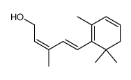 (2Z,4E)-3-methyl-5-(2,6,6-trimethylcyclohexa-1,3-dienyl)penta-2,4-dien-1-ol结构式