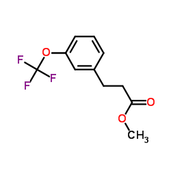 Methyl 3-[3-(trifluoromethoxy)phenyl]propanoate Structure