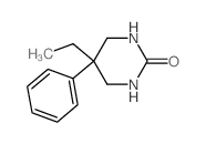 2(1H)-Pyrimidinone,5-ethyltetrahydro-5-phenyl- structure