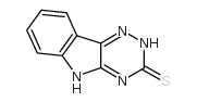 3H-1,2,4-Triazino[5,6-b]indole-3-thione,2,4-dihydro- Structure