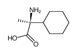 (S)-(+)-2-amino-2-cyclohexylpropionic acid结构式
