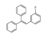 1-(2,2-diphenylethenyl)-3-fluorobenzene Structure