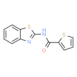 N-(1,3-benzothiazol-2-yl)thiophene-2-carboxamide Structure