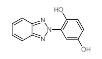 1,4-Benzenediol,2-(2H-benzotriazol-2-yl)-结构式