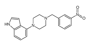 [36] 4-(4-(3-nitrobenzyl)piperazin-1-yl)-1H-indole Structure