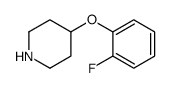 4-(2-Fluorophenoxy)piperidine Structure