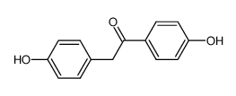 1,2-Bis(4-hydroxyphenyl)ethanone Structure