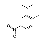 DIMETHYL-(2-METHYL-5-NITRO-PHENYL)-AMINE结构式