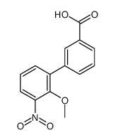 2'-甲氧基-3'-硝基联苯-3-羧酸结构式
