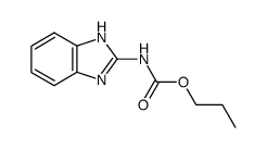 (1H-benzoimidazol-2-yl)-carbamic acid propyl ester Structure