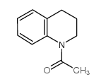 1,2,3,4-Tetrahydro-1-acetylquinoline structure