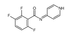 Benzamide, 2,3,6-trifluoro-N-4-pyridinyl- (9CI) structure