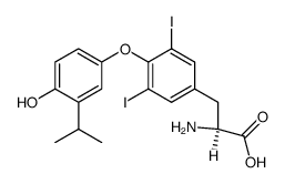 L-3,5-Diiod-3'-isopropyl-thyronin Structure