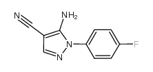 5-amino-4-cyano-1-(4-fluorophenyl)pyrazole picture