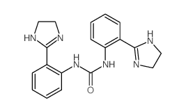 1,3-bis[2-(4,5-dihydro-1H-imidazol-2-yl)phenyl]urea Structure
