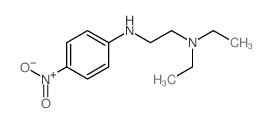 N,N-diethyl-N-(4-nitrophenyl)ethane-1,2-diamine结构式