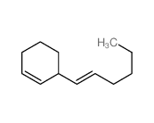 Cyclohexene,3-(1E)-1-hexen-1-yl-结构式