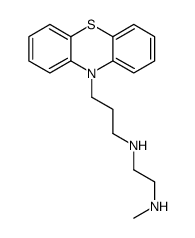 N-methyl-N'-(3-phenothiazin-10-ylpropyl)ethane-1,2-diamine Structure