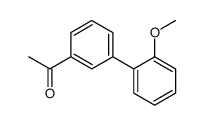 1-(2'-Methoxy-3-biphenylyl)ethanone Structure