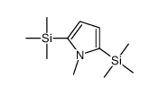 trimethyl-(1-methyl-5-trimethylsilylpyrrol-2-yl)silane结构式