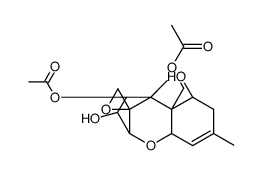 4β,15-Diacetoxy-12,13-epoxytrichothec-9-ene-3α,7α-diol Structure