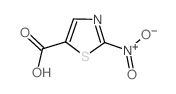 5-Thiazolecarboxylicacid, 2-nitro-结构式