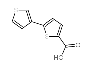 5-(3-噻吩基)噻吩-2-羧酸结构式