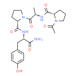 acetyl-prolyl-alanyl-prolyl-tyrosylamide picture