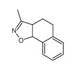 3-methyl-3a,4,5,9b-tetrahydrobenzo[g][1,2]benzoxazole结构式