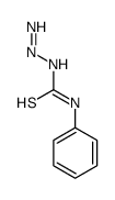 1-hydrazinylidene-3-phenylthiourea Structure