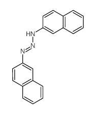 1-Triazene,1,3-di-2-naphthalenyl-结构式