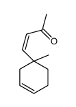 4-(1-methylcyclohex-3-en-1-yl)but-3-en-2-one Structure