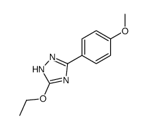 3-ethoxy-5-(4-methoxyphenyl)-1H-1,2,4-triazole Structure