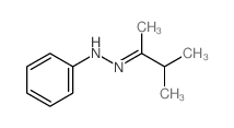 3-Methyl-2-butanone phenylhydrazone Structure