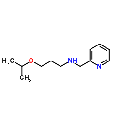 (3-ISOPROPOXY-PROPYL)-PYRIDIN-2-YLMETHYL-AMINE结构式