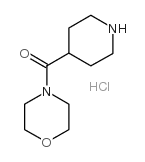 morpholin-4-yl(piperidin-4-yl)methanone structure